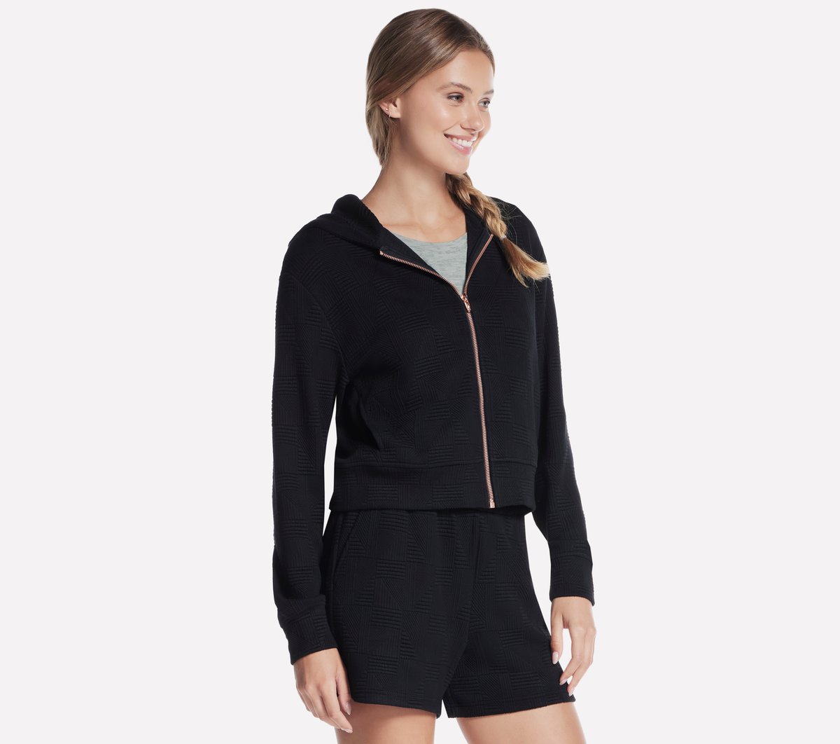 GO WALK Everywhere Diamond Full Zip Jacket | Skechers Women