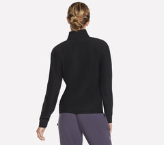 GO LUXE Rib 1/4 Zip | Skechers Women
