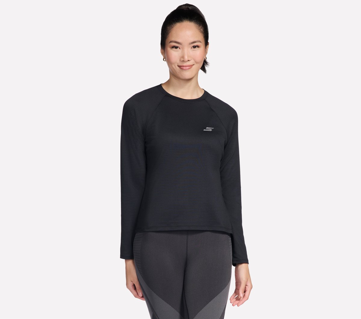 GO DRI Stride Long Sleeve Crew | Skechers Women