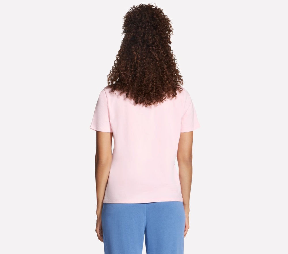 Pima V-Neck Tee | Skechers Women