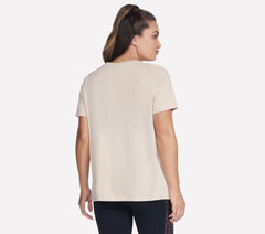Diamond Cheetah Short Sleeve Tee | Skechers Women