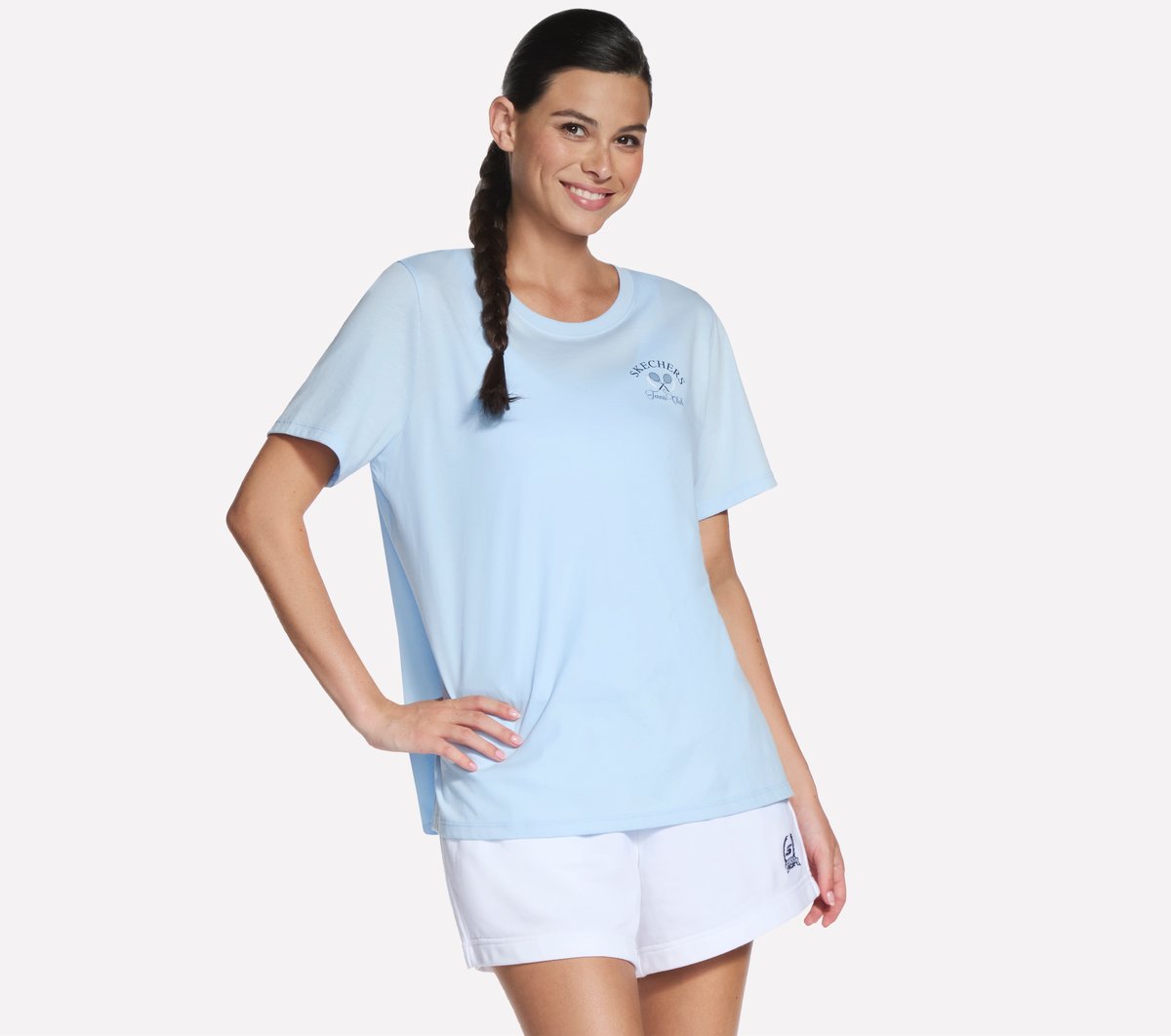 Court Classics Short Sleeve Tee | Skechers Women