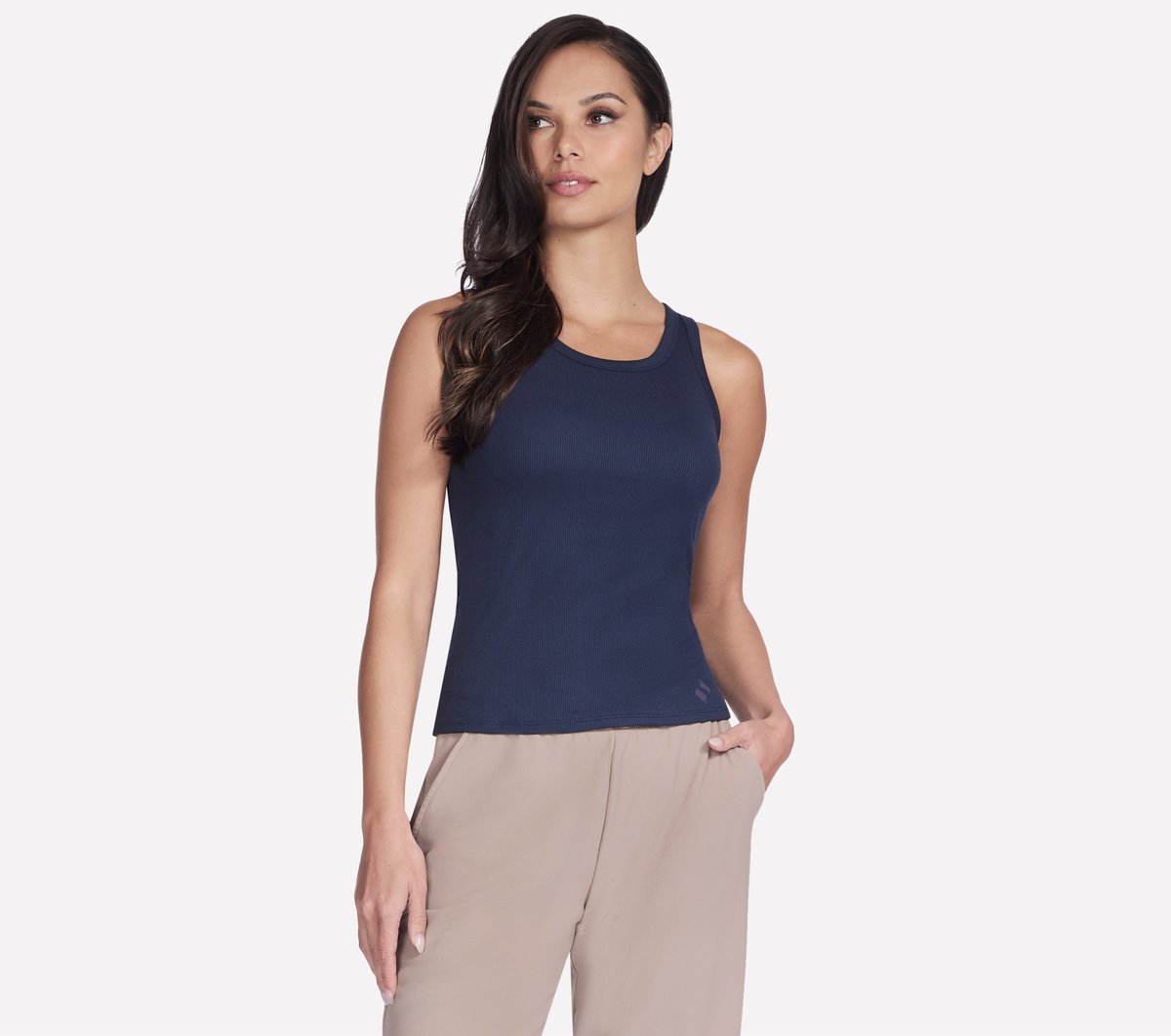 GO WALK Luxe Rib Tank | Skechers Women