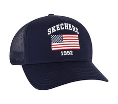 Accessories USA Flag Trucker Hat | Skechers