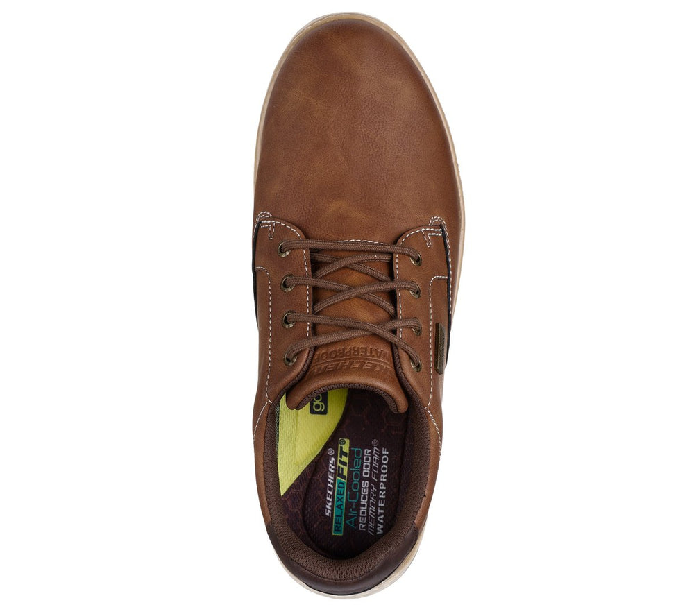 Waterproof Relaxed Fit: Garlan - Pryor Shoes | Skechers Men