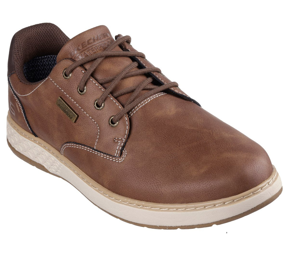 Waterproof Relaxed Fit: Garlan - Pryor Shoes | Skechers Men