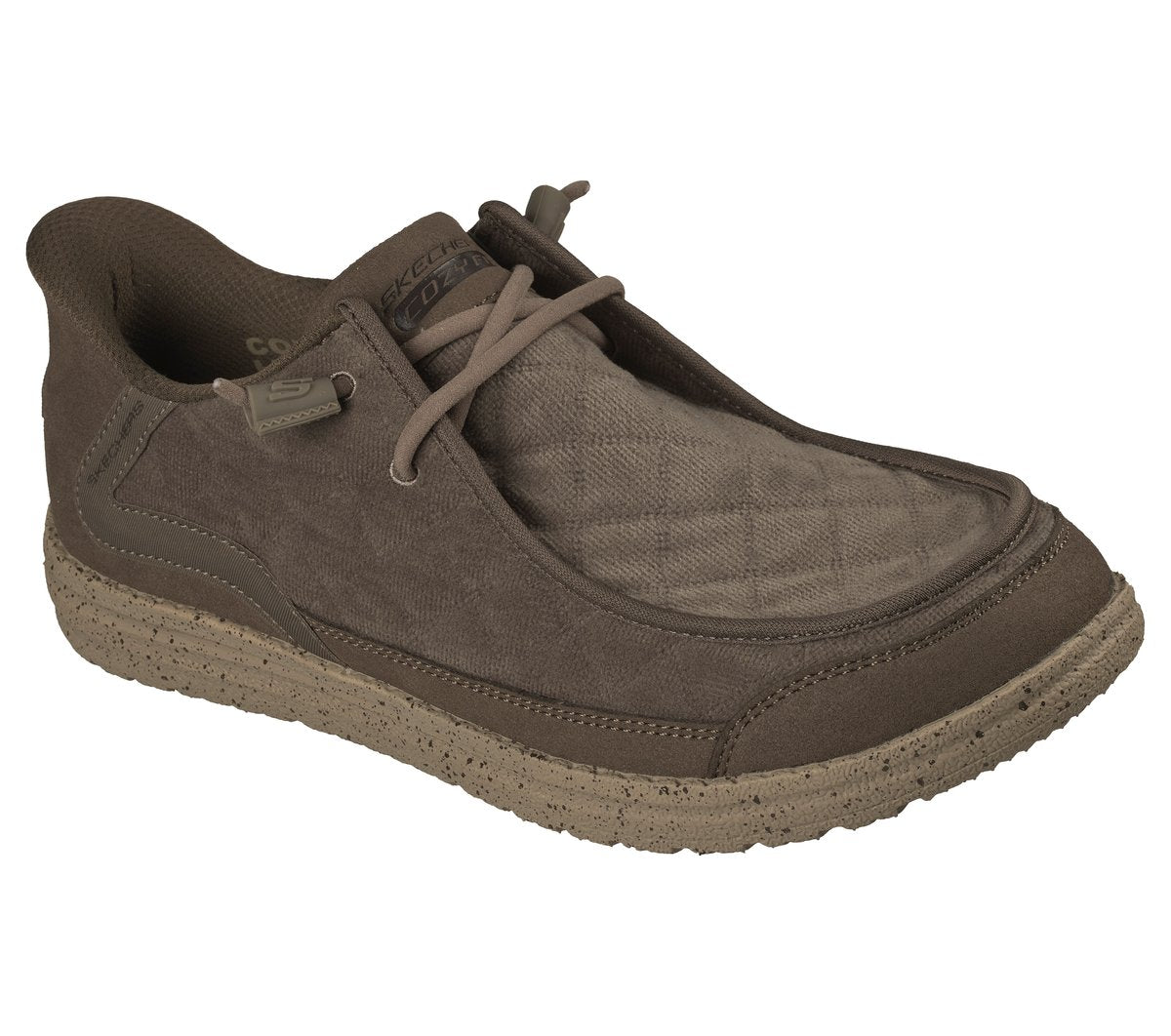 Slip-ins Relaxed Fit: Melson - Cozy Fit Diamond Moc Shoes | Skechers Men