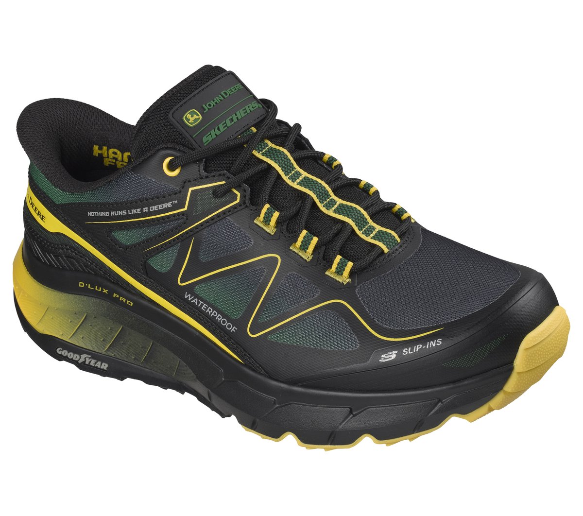 Slip-ins John Deere Waterproof Relaxed Fit: D'Lux Pro - Reel Cutting Shoes | Skechers Men