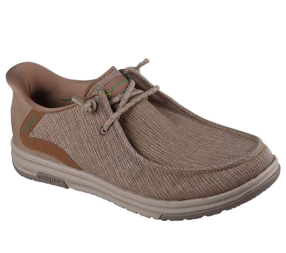 Slip-ins x John Deere Relaxed Fit: Melson 2.0 - Palmo Shoes | Skechers Men