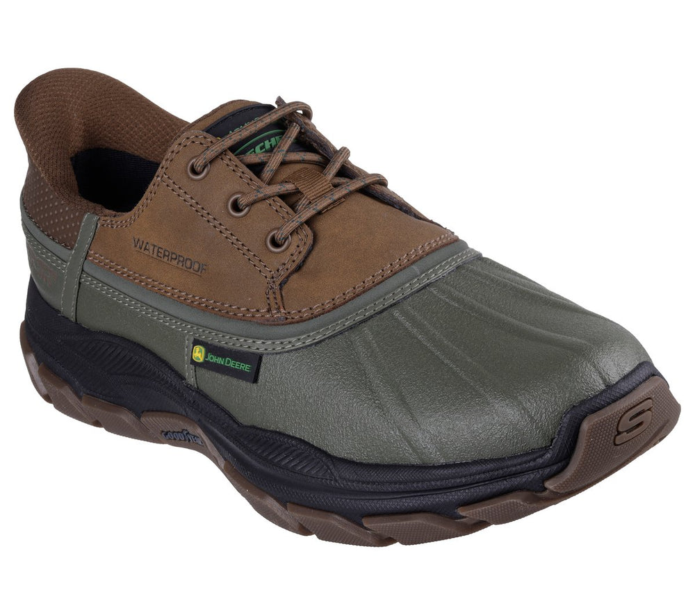 Slip-ins John Deere Waterproof: Respected - Tanzier Shoes | Skechers Men