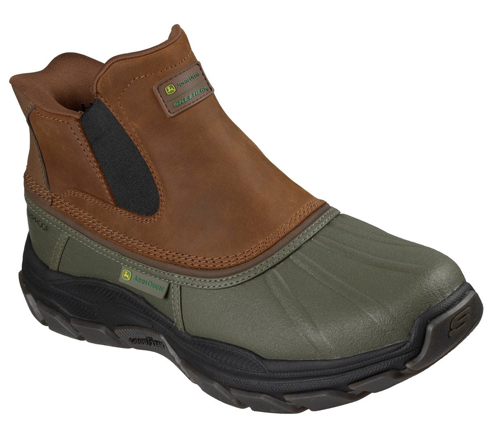 Slip-ins John Deere Waterproof Relaxed Fit: Respected - Langdon Shoes | Skechers Men