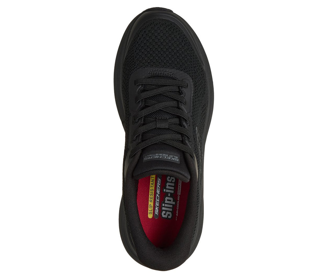 Slip-ins Work Slip-Resistant: Max Cushioning Endeavour - Shouka Shoes | Skechers Men