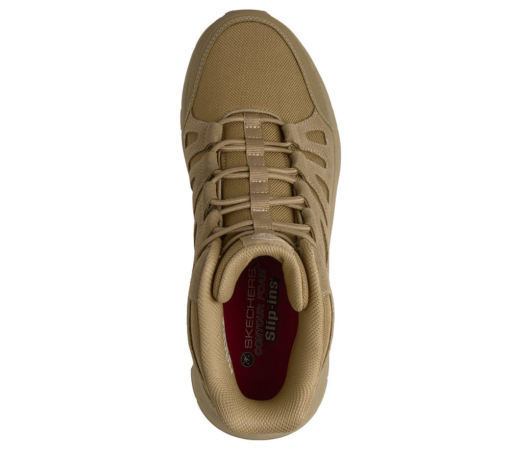 Slip-ins Work Slip-Resistant: D'Lux Journey Shoes | Skechers Men