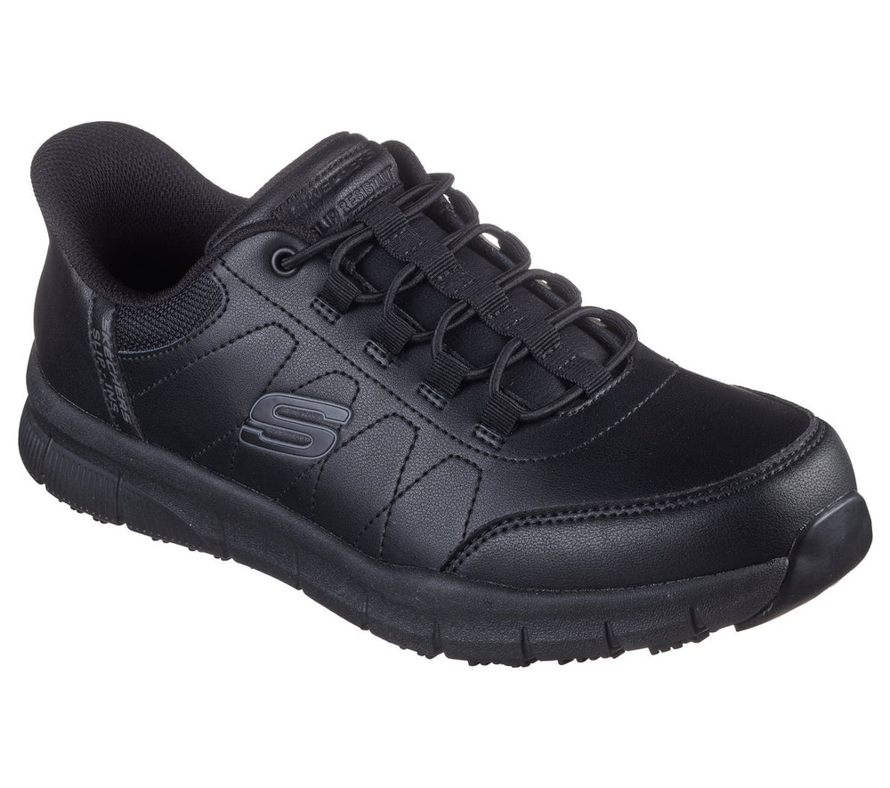Slip-ins Work Slip-Resistant: Nampa - Knotly Shoes | Skechers Men