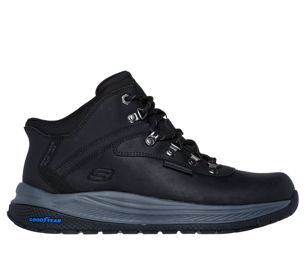 Slip-ins Waterproof Relaxed Fit: Meroe - Pikeman Shoes | Skechers Men