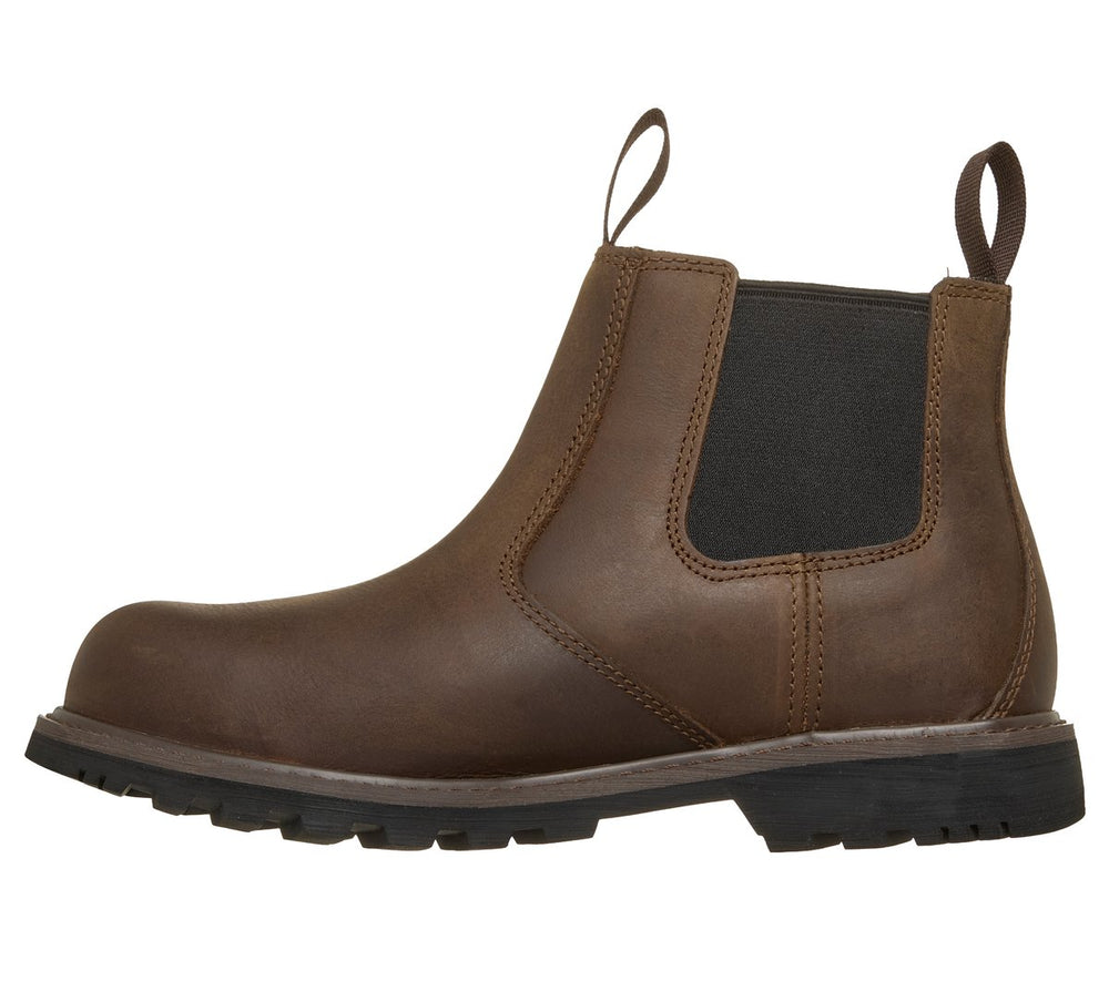 Work: Longrider Shoes | Skechers Men