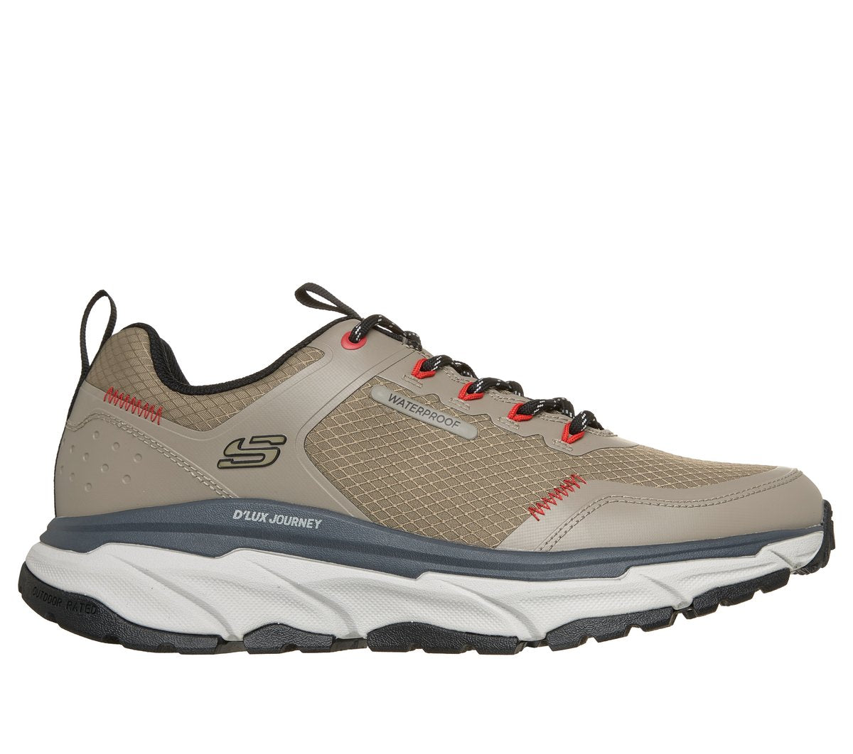 Waterproof Relaxed Fit: D'Lux Journey - Slate Peak Shoes | Skechers Men
