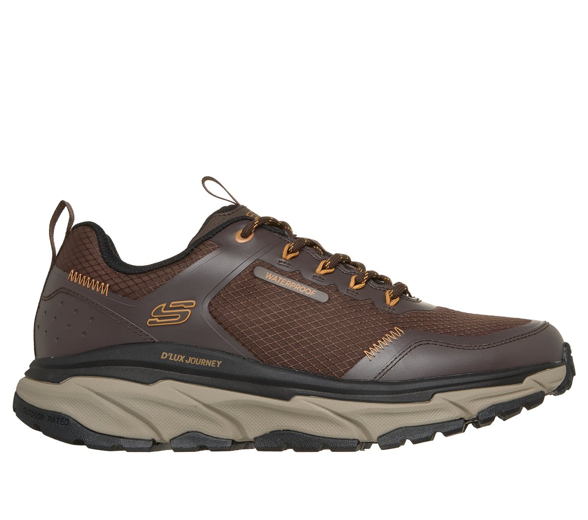Waterproof Relaxed Fit: D'Lux Journey - Slate Peak Shoes | Skechers Men