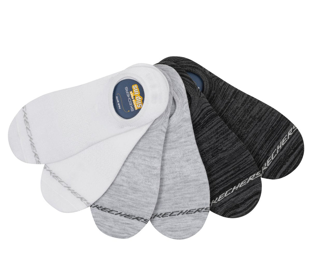 6 Pack Men's Sneaker Liner Socks | Skechers