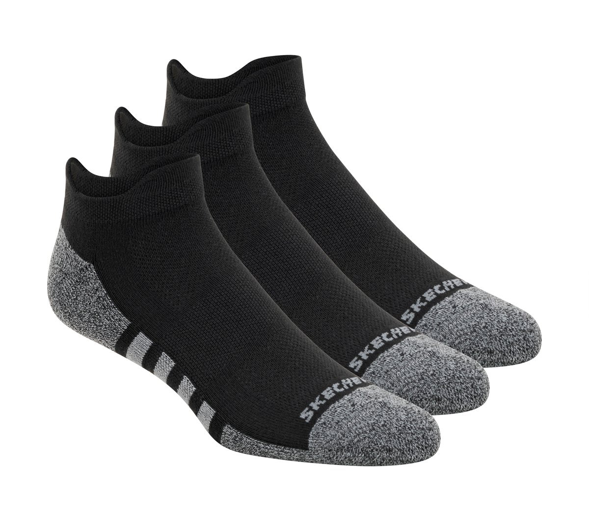 Lowcut Heel Tab Work Socks - 3 Pack | Skechers