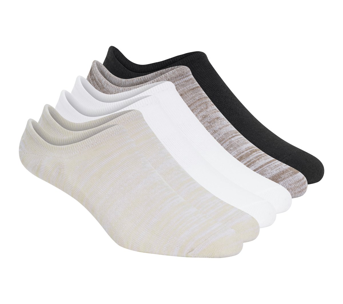 6 Pack Men's Sneaker Liner Socks | Skechers