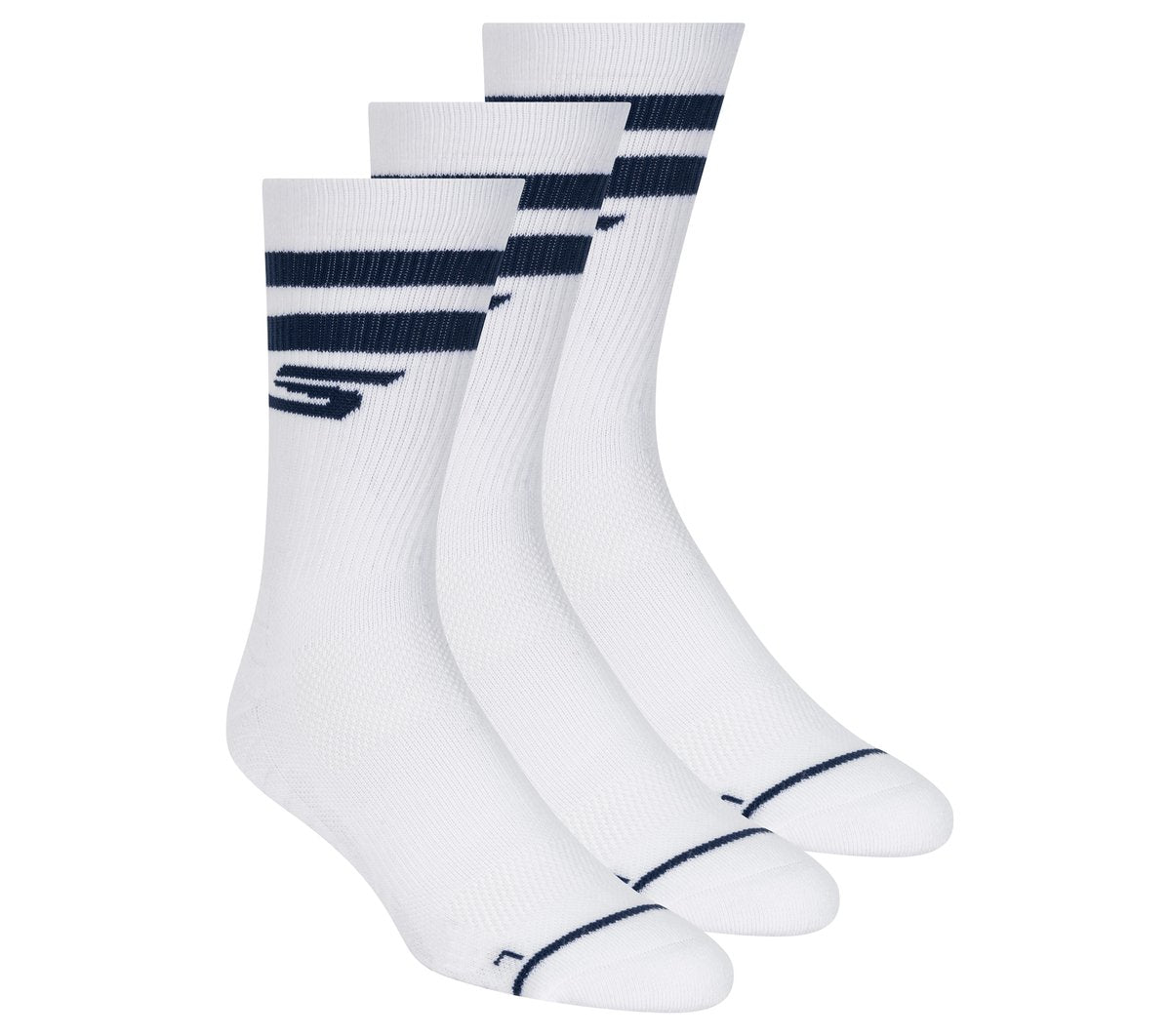 3 Pack Performance Pickleball Crew Socks | Skechers