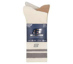 3 Pack Men's Lifestyle Crew Socks | Skechers
