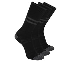 3 Pack Men's Reflective Performance Crew Socks | Skechers
