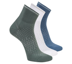 3 Pack Men's Performance Running Quarter Socks | Skechers