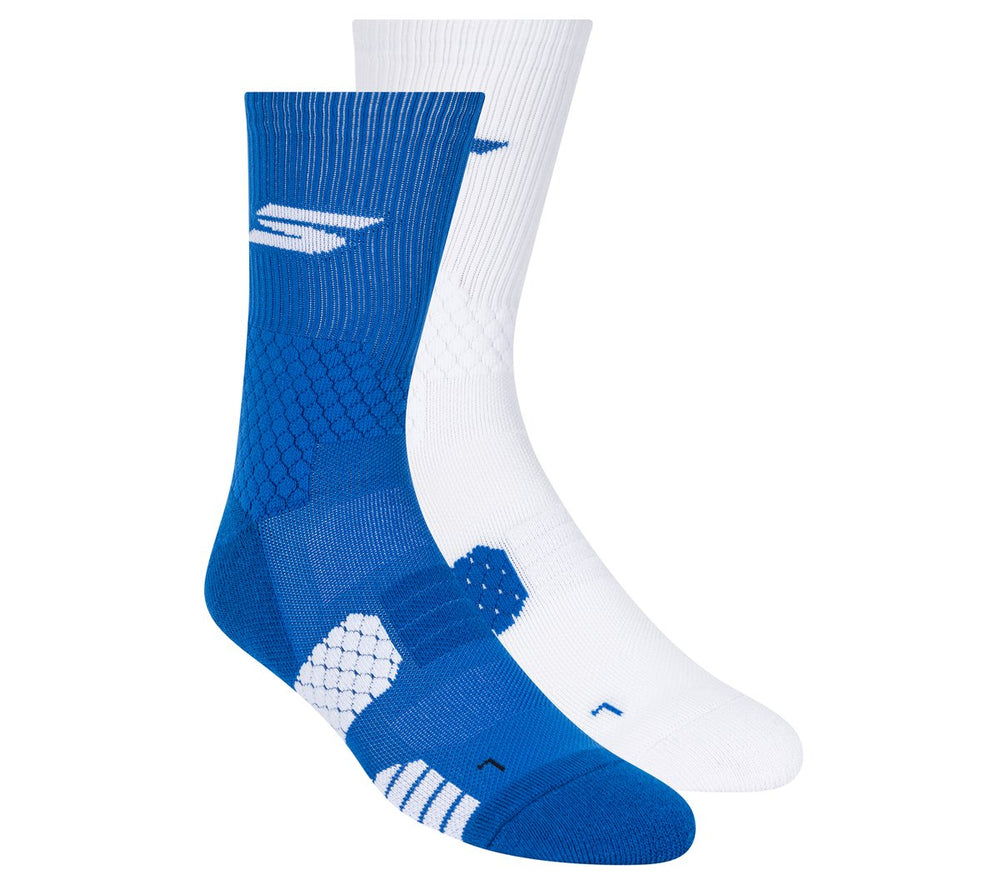 2 Pack Performance Basketball Crew Socks | Skechers