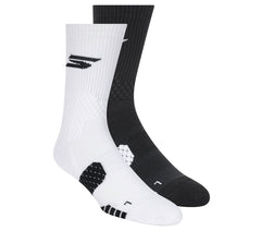 2 Pack Performance Basketball Crew Socks | Skechers