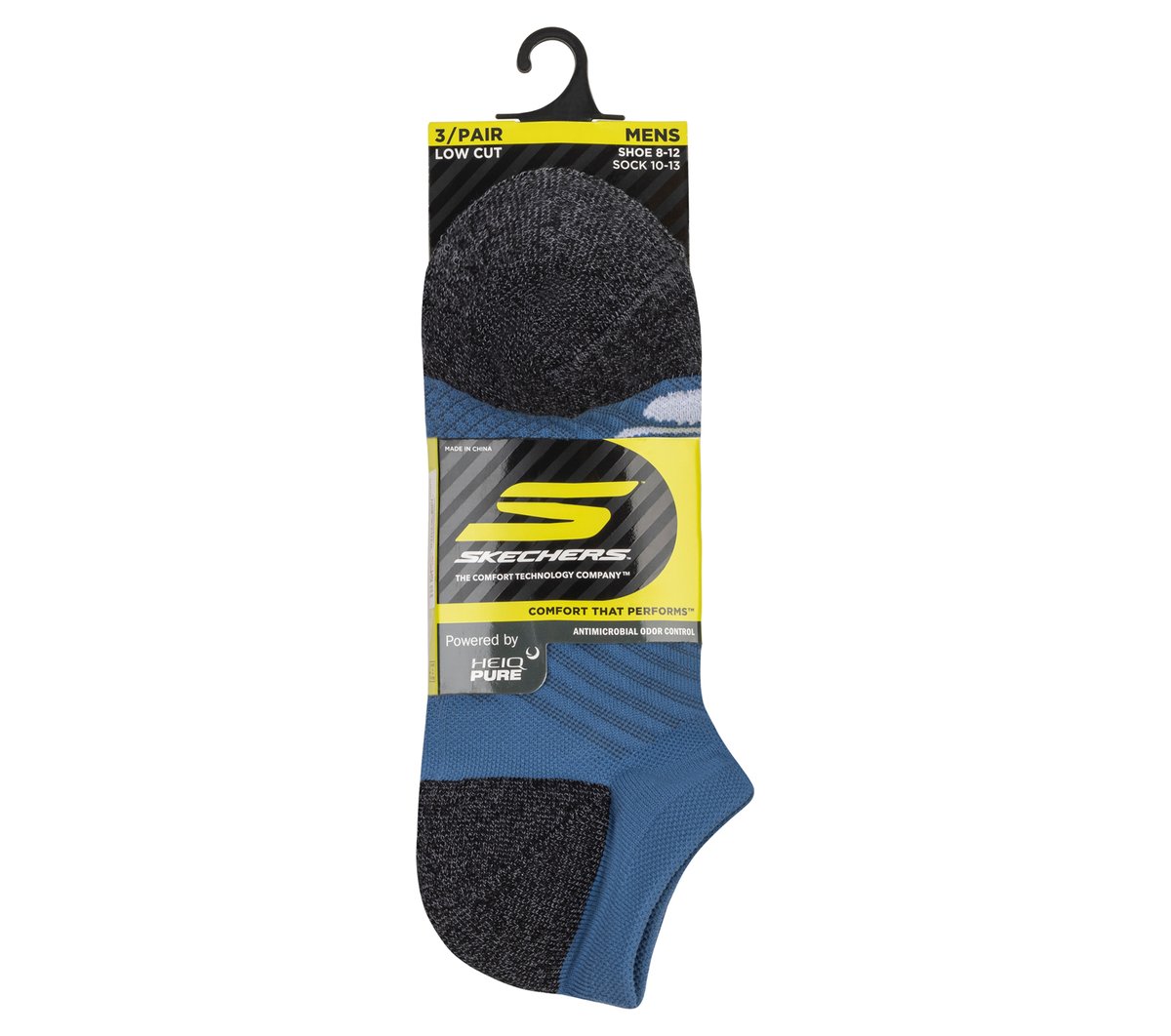3 Pack Men's Terry Low Cut Socks | Skechers