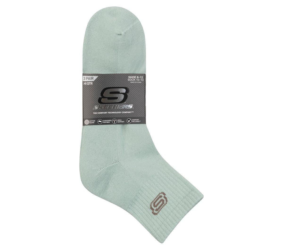 3 Pack Men's Lifestyle Quarter Socks | Skechers