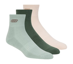 3 Pack Men's Lifestyle Quarter Socks | Skechers