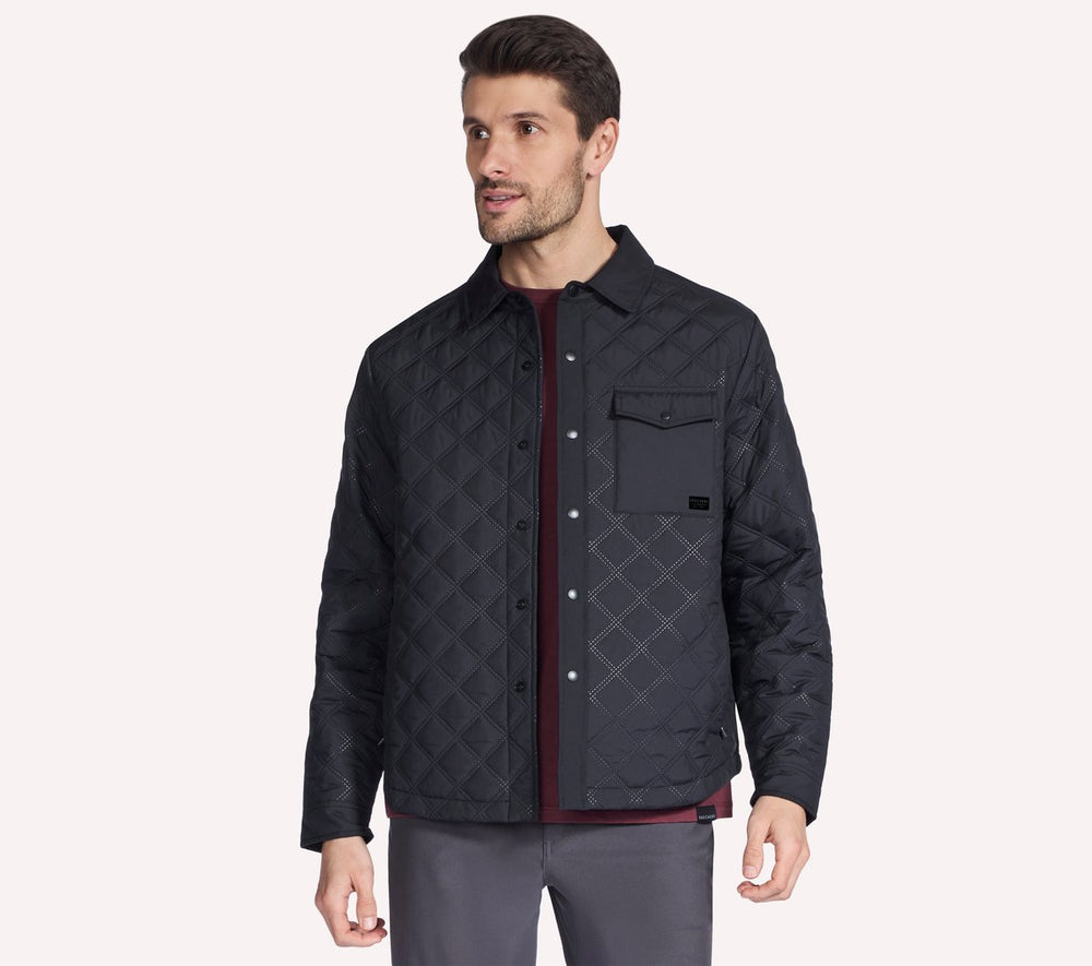 GO SHIELD Cozy Fit Altitude Bonded Jacket | Skechers Men