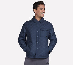 GO SHIELD Cozy Fit Altitude Bonded Jacket | Skechers Men