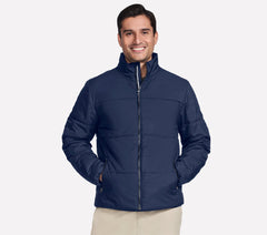 GO SHIELD Cozy Fit Traverse Down Jacket | Skechers Men