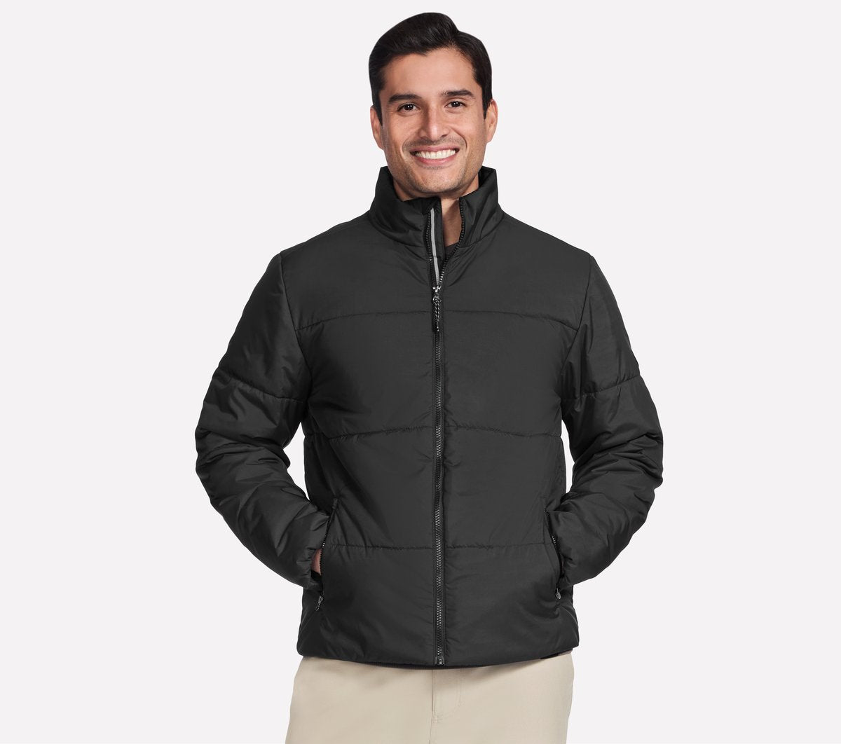 GO SHIELD Cozy Fit Traverse Down Jacket | Skechers Men