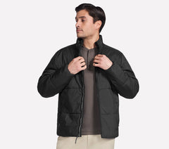 GO SHIELD Cozy Fit Traverse Down Jacket | Skechers Men