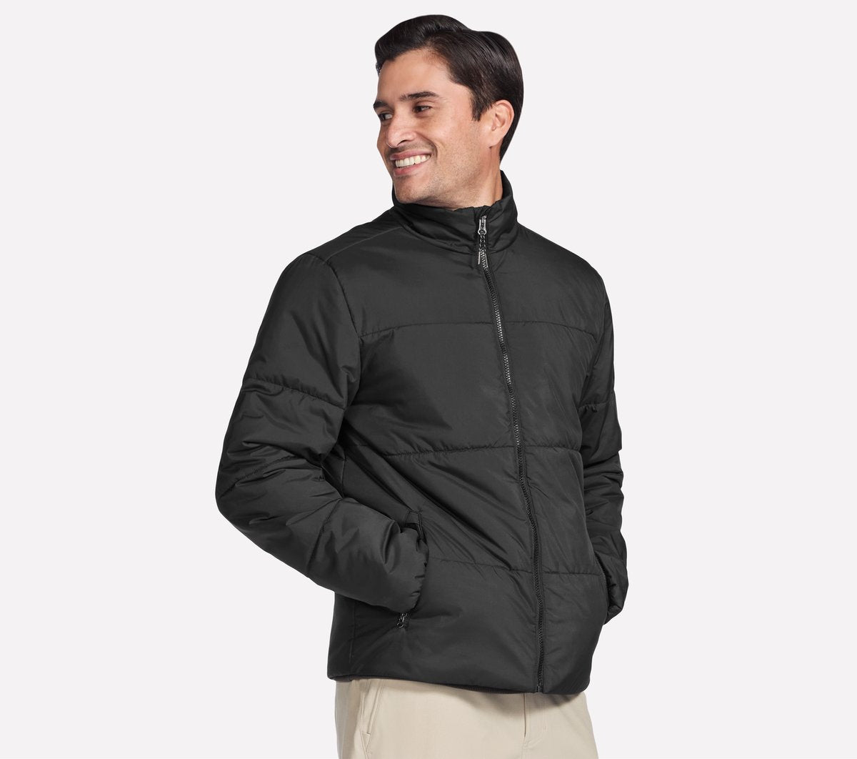 GO SHIELD Cozy Fit Traverse Down Jacket | Skechers Men