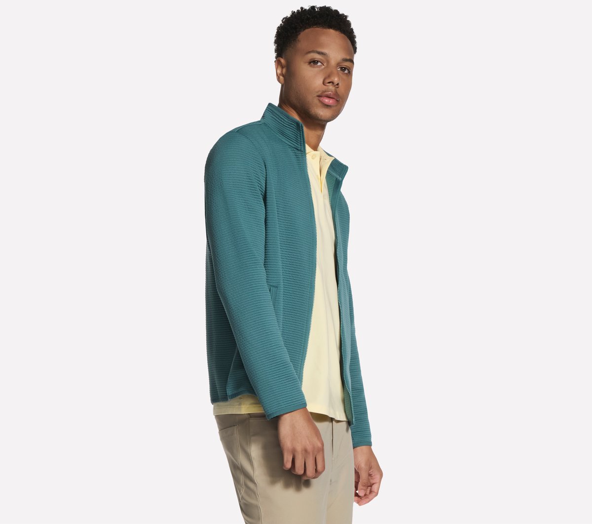 The Hoodless Hoodie Ottoman Jacket | Skechers Men