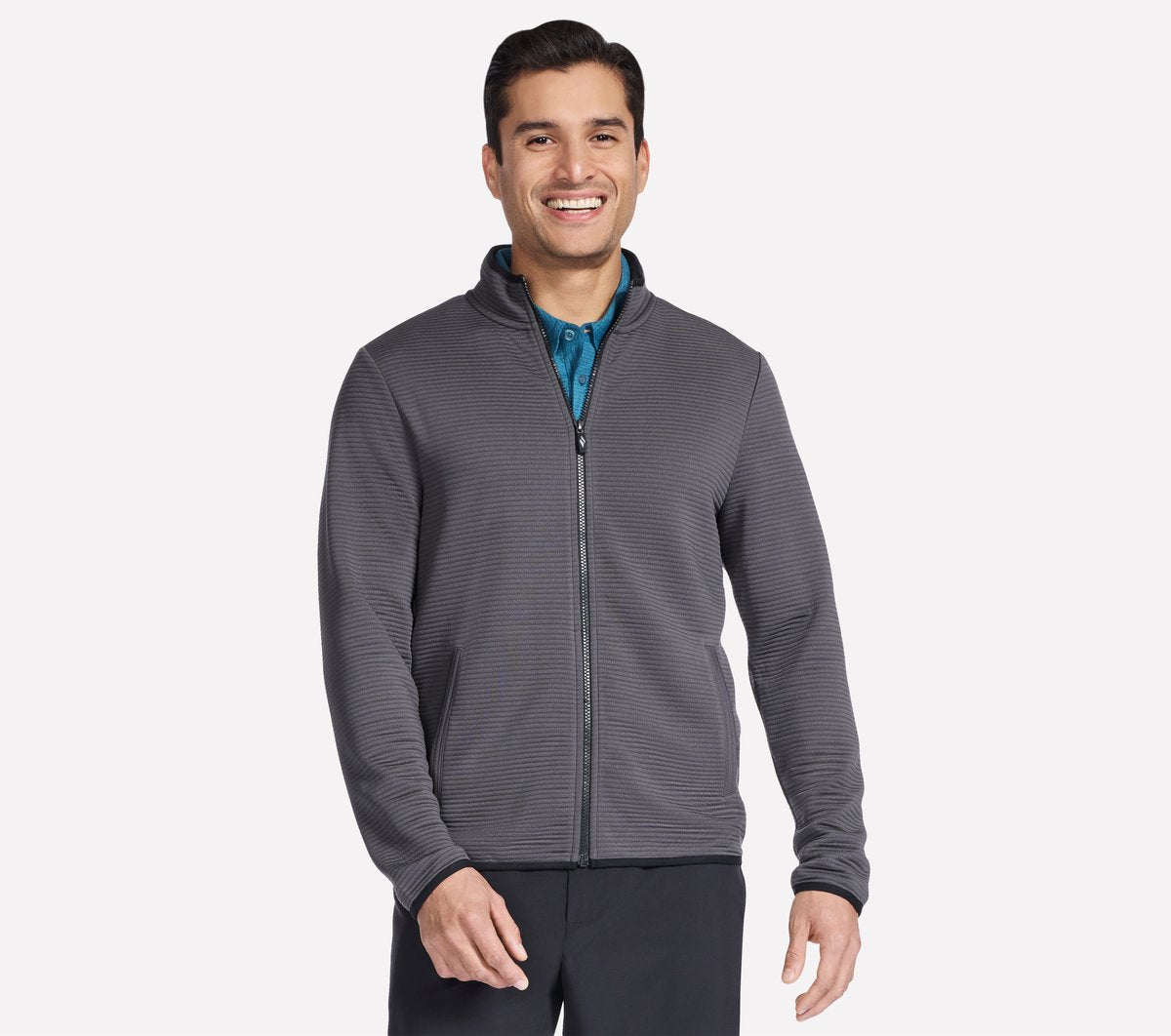 The Hoodless Hoodie Ottoman Jacket | Skechers Men