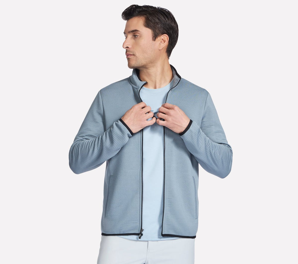 The Hoodless Hoodie Ottoman Jacket | Skechers Men