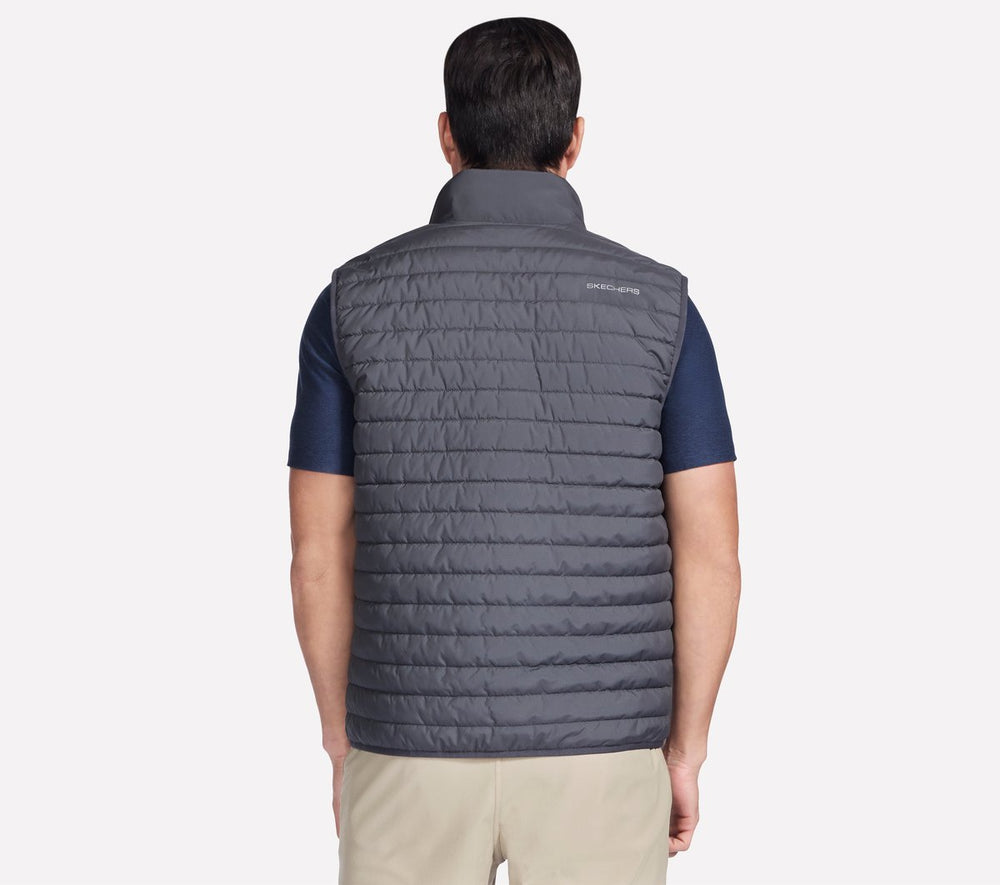 GO SHIELD Cozy Fit Altitude Reversible Vest | Skechers Men
