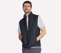 GO SHIELD Cozy Fit Altitude Reversible Vest | Skechers Men