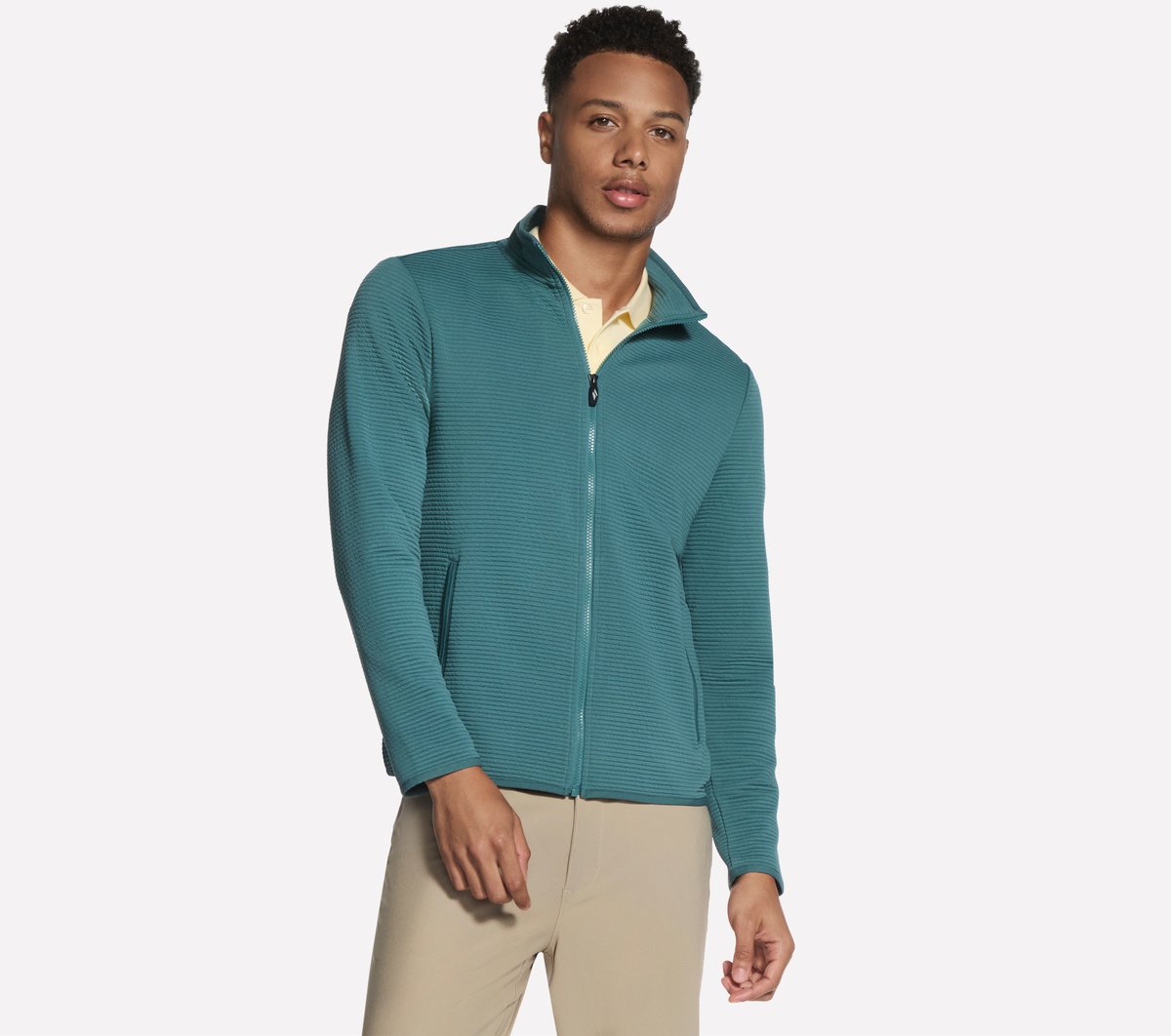The Hoodless Hoodie Ottoman Jacket | Skechers Men