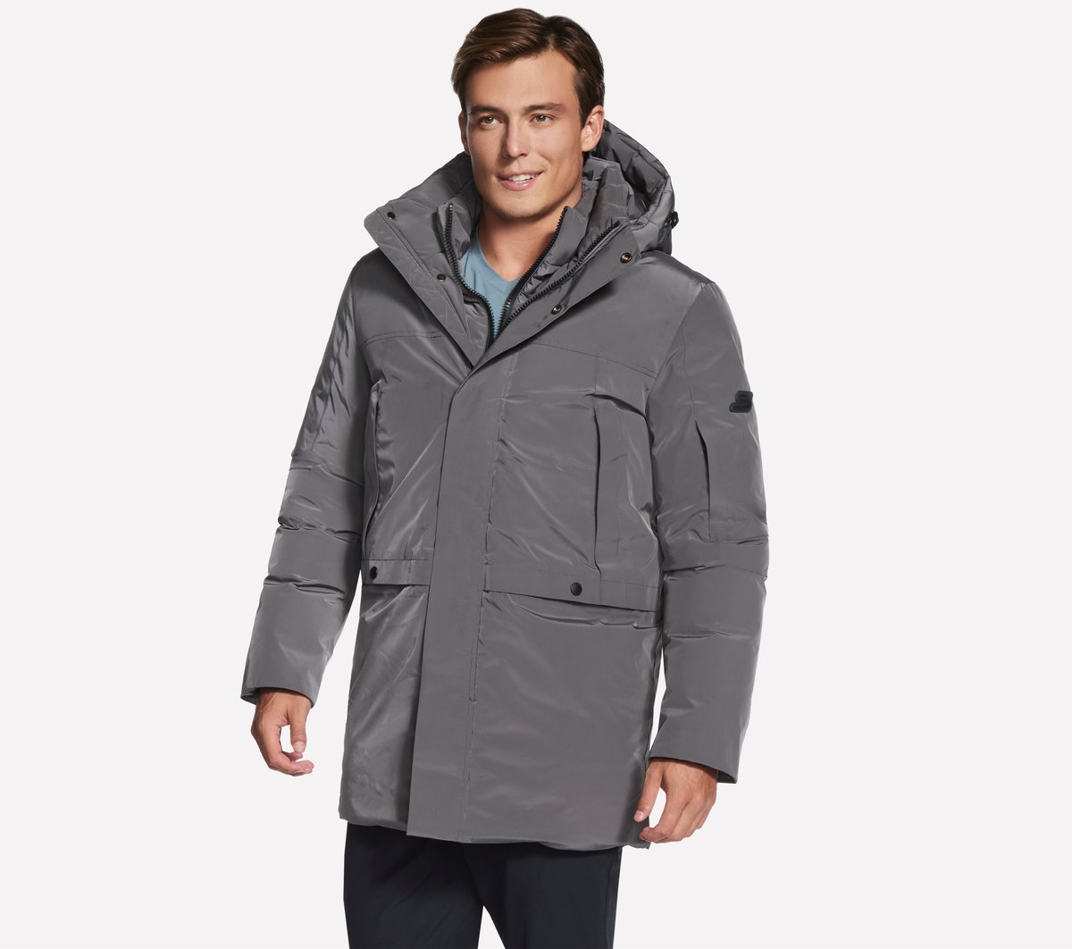 Non-Quilted Parka | Skechers Men