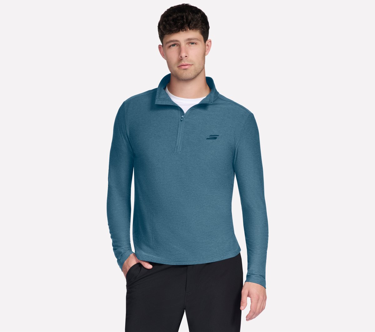 GO DRI All Day 1/4 Zip | Skechers Men