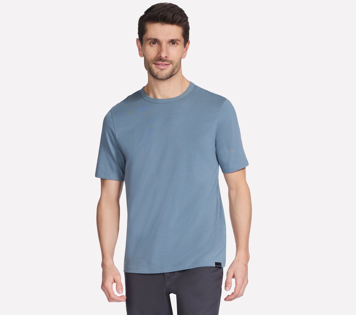 GO DRI Pima Crew | Skechers Men