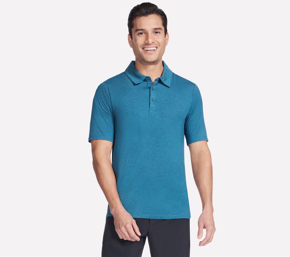 GO GOLF GO DRI All Day Stripe Polo | Skechers Men